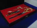 Gold Handle Sewing Scissor Set – Premium 3-Piece Collection