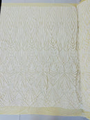 Geometric Sequin Fabric 54” Wide| New Creations Fabric & Foam Inc.