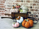 Quilted Pumpkins and Topiary Pattern