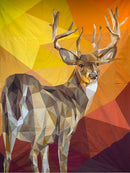 White Tail Buck Quilt Kit