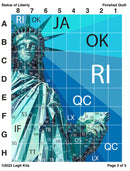 Statue of Liberty Pattern