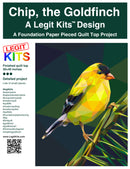 Chip the Goldfinch Pattern