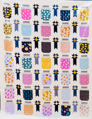 Blue Ribbon Preserves Pattern