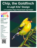 Chip the Goldfinch Quilt Kit