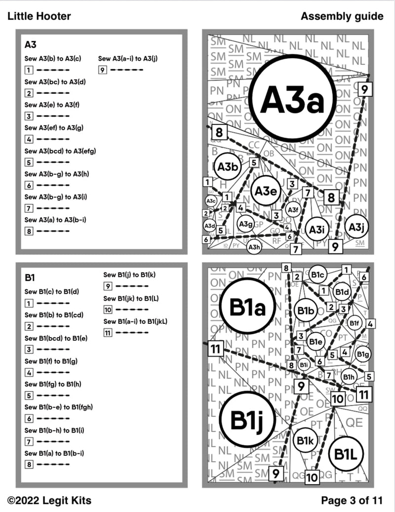 Little Hooter Quilt Kit