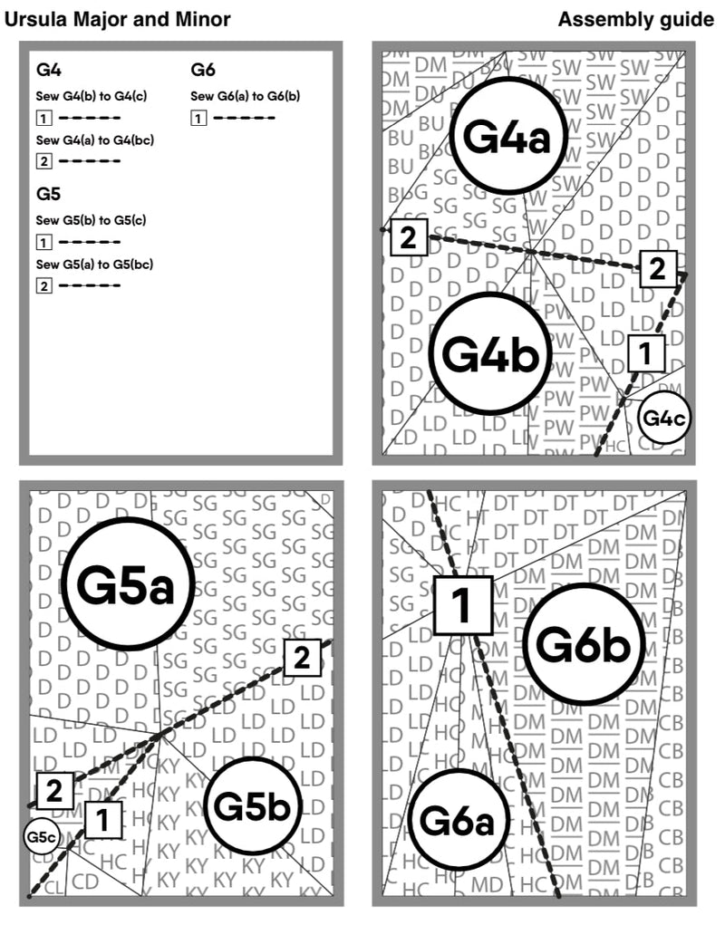 Ursula Major & Minor Quilt Kit