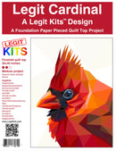 Legit Cardinal Quilt Kit
