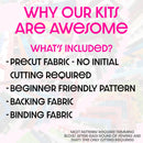 Holiday Quilted Table Runner Kit Bundle