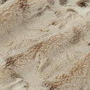 Ice Taupe Luxe Cuddle Arctic Lynx 58"/60" Fabric per yard