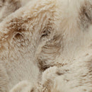 Ice Taupe Luxe Cuddle Arctic Lynx 58"/60" Fabric per yard