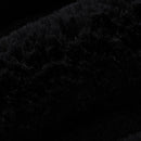 Luxe Cuddle Bunny Black" 58"/60" Fabric per yard