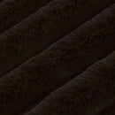 Luxe Cuddle Bunny Espresso 58"/60" Fabric per yard