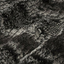 Black Luxe Cuddle Boa 58"/60" Fabric per yard