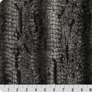Black Luxe Cuddle Boa 58"/60" Fabric per yard