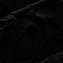 Luxe Cuddle Demi Rose Black 58" - 60" Fabric per yard