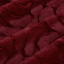 Luxe Cuddle Demi Rose Merlot 58" - 60" Fabric per yard