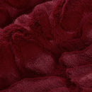 Luxe Cuddle Demi Rose Merlot 58" - 60" Fabric per yard