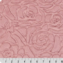 Luxe Cuddle Demi Rose Woodrose 58" - 60" Fabric per yard