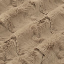 Luxe Cuddle Glacier Simply Taupe 58" - 60" Fabric per yard