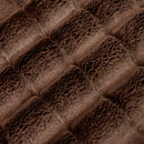 Hot Chocolate Luxe Cuddle Iced Sydney 58"/60" Fabric per yard