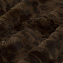 Mahogany" Luxe Cuddle Jaguar 58"/60" Fabric per yard