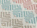 Light Blue Chevron Upholstery Fabrics - Outdoor & Indoor