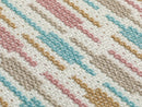 Light Blue Striped Upholstery Fabric - Outdoor & Indoor