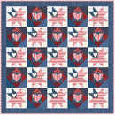 Love of Liberty Quilt Pattern - Paper Print Version, Mailed