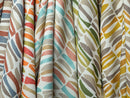 Green Geometric Upholstery Fabric - Outdoor & Indoor