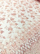 Modern Luxury Beaded Fabric 54” Wide