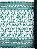 Modern Luxury Beaded Fabric 54” Wide