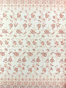 Modern Luxury Beaded Fabric 54” Wide