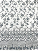Modern Luxury Beaded Fabric 54” Wide