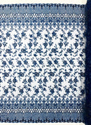 Modern Luxury Beaded Fabric 54” Wide
