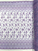 Modern Luxury Beaded Fabric 54” Wide
