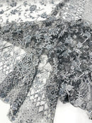 Modern Luxury Beaded Fabric 54” Wide
