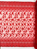 Modern Luxury Beaded Fabric 54” Wide