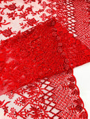 Modern Luxury Beaded Fabric 54” Wide