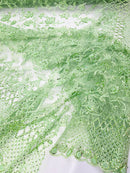 Modern Luxury Beaded Fabric 54” Wide
