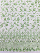 Modern Luxury Beaded Fabric 54” Wide