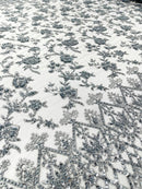 Modern Luxury Beaded Fabric 54” Wide