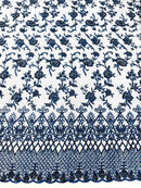 Modern Luxury Beaded Fabric 54” Wide