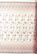 Modern Luxury Beaded Fabric 54” Wide