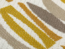 Mustard Geometric Upholstery Fabric - Outdoor & Indoor