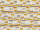 Mustard Striped Upholstery Fabric - Outdoor & Indoor