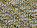 Mustard Outdoor Upholstery Fabrics - Linen Look & Woven