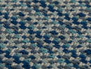 Navy Blue Outdoor Upholstery Fabrics - Linen Look & Woven