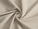 Neutral Beige Linen Look Upholstery Fabric - Woven & Heavy