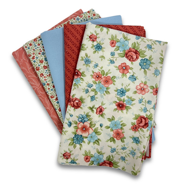 Red White and Beautiful - Marcus Fabrics - Half Yard Bundle - 10 pack