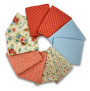Red White and Beautiful - Marcus Fabrics - Fat Quarter Bundle - 10 Pack